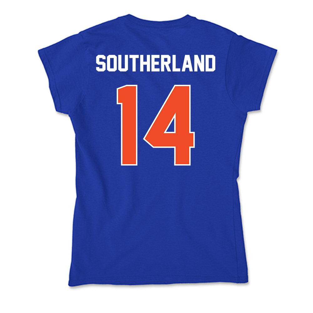 Boise State - NCAA Softball : Quinn Southerland - Soft Style Women’s T-Shirt-1