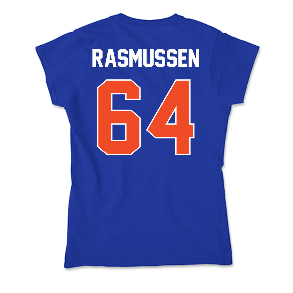 Boise State - NCAA Football : Carson Rasmussen - Soft Style Women’s T-Shirt-1