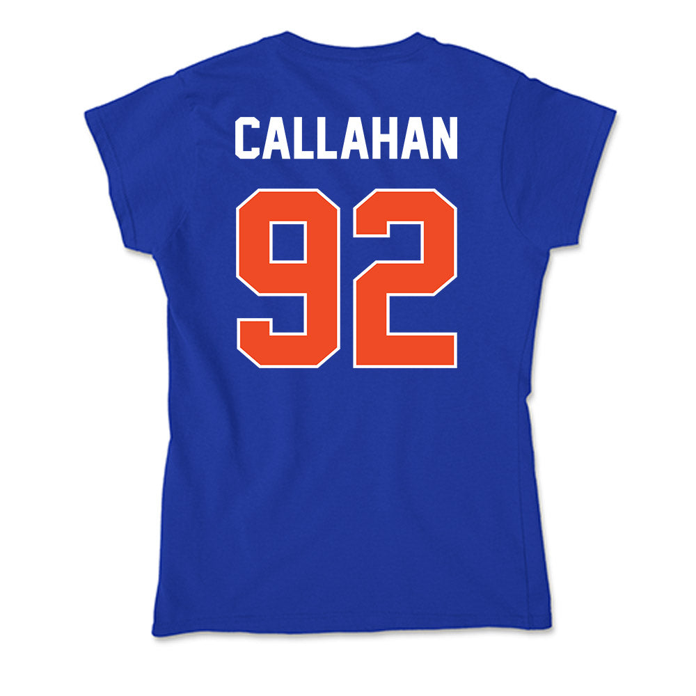 Boise State - NCAA Football : Michael Callahan - Soft Style Women’s T-Shirt-1