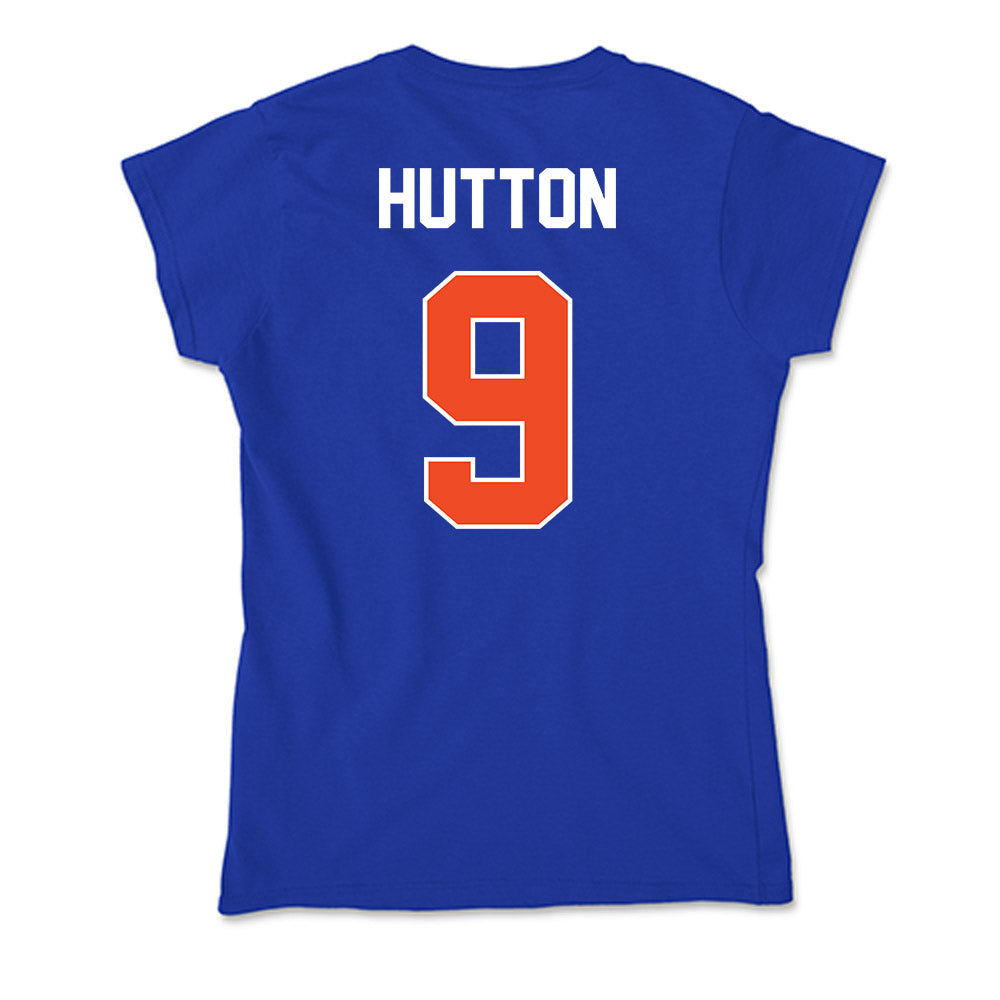 Boise State - NCAA Women's Basketball : Libby Hutton - Soft Style Women’s T-Shirt-1