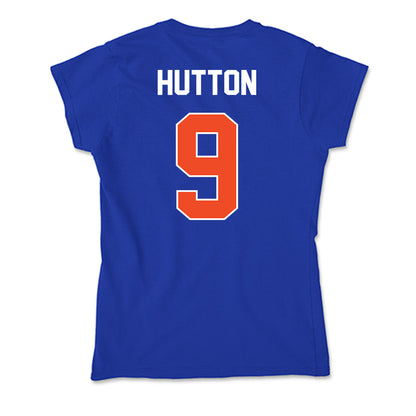 Boise State - NCAA Women's Basketball : Libby Hutton - Soft Style Women’s T-Shirt-1