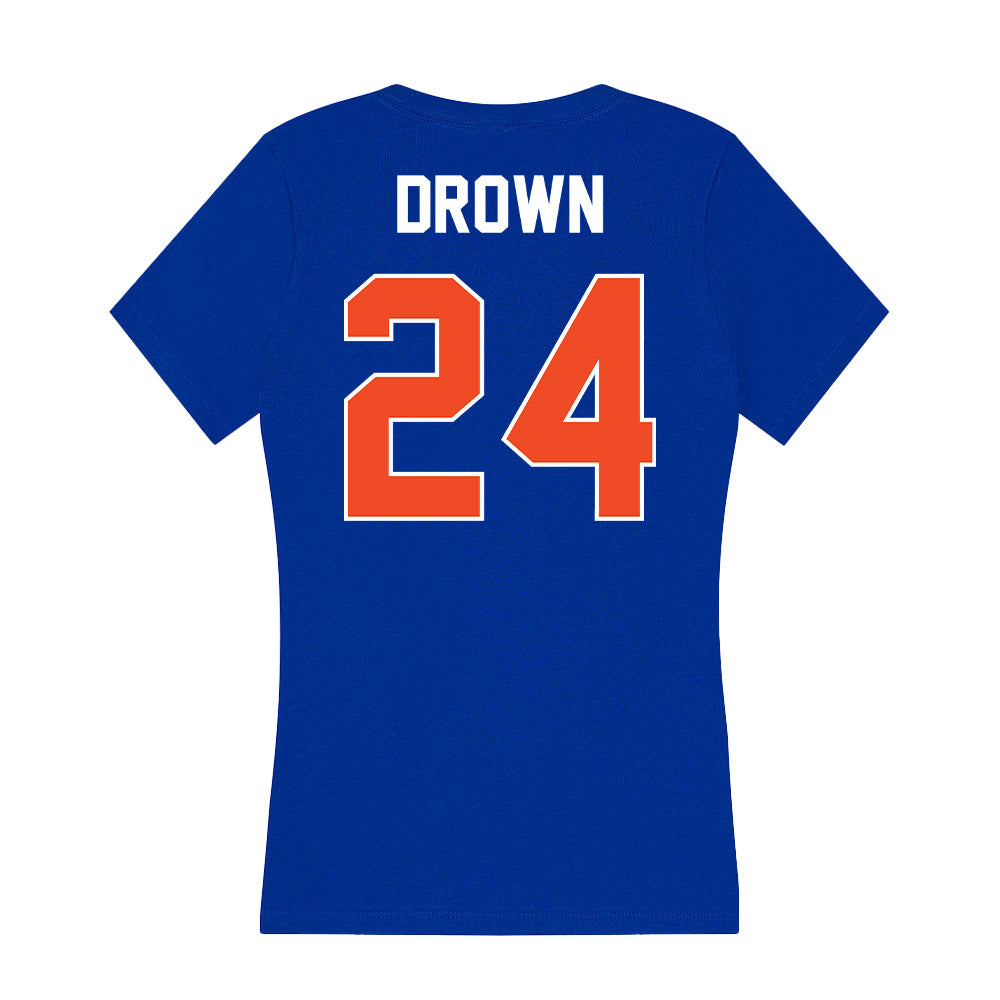 Boise State - NCAA Women's Soccer : Sophie Drown - Women's V-Neck T-Shirt-1