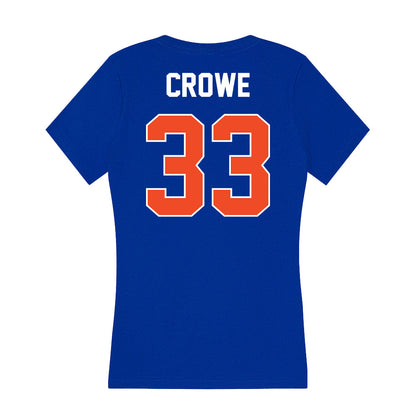 Boise State - NCAA Football : Tyler Crowe - Women's V-Neck T-Shirt-1