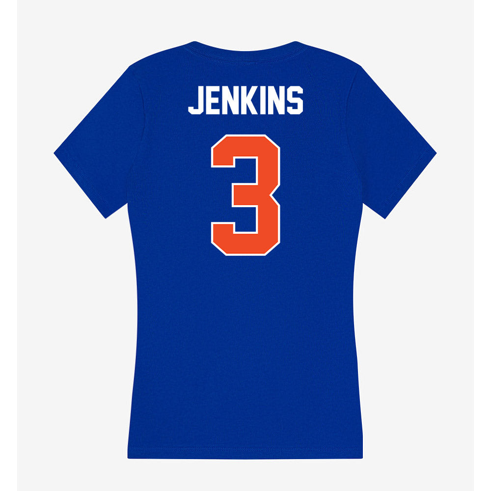 Boise State - NCAA Softball : Talia Jenkins - Women's V-Neck T-Shirt-1