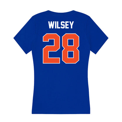 Boise State - NCAA Women's Soccer : Hayden Wilsey - Women's V-Neck T-Shirt-1