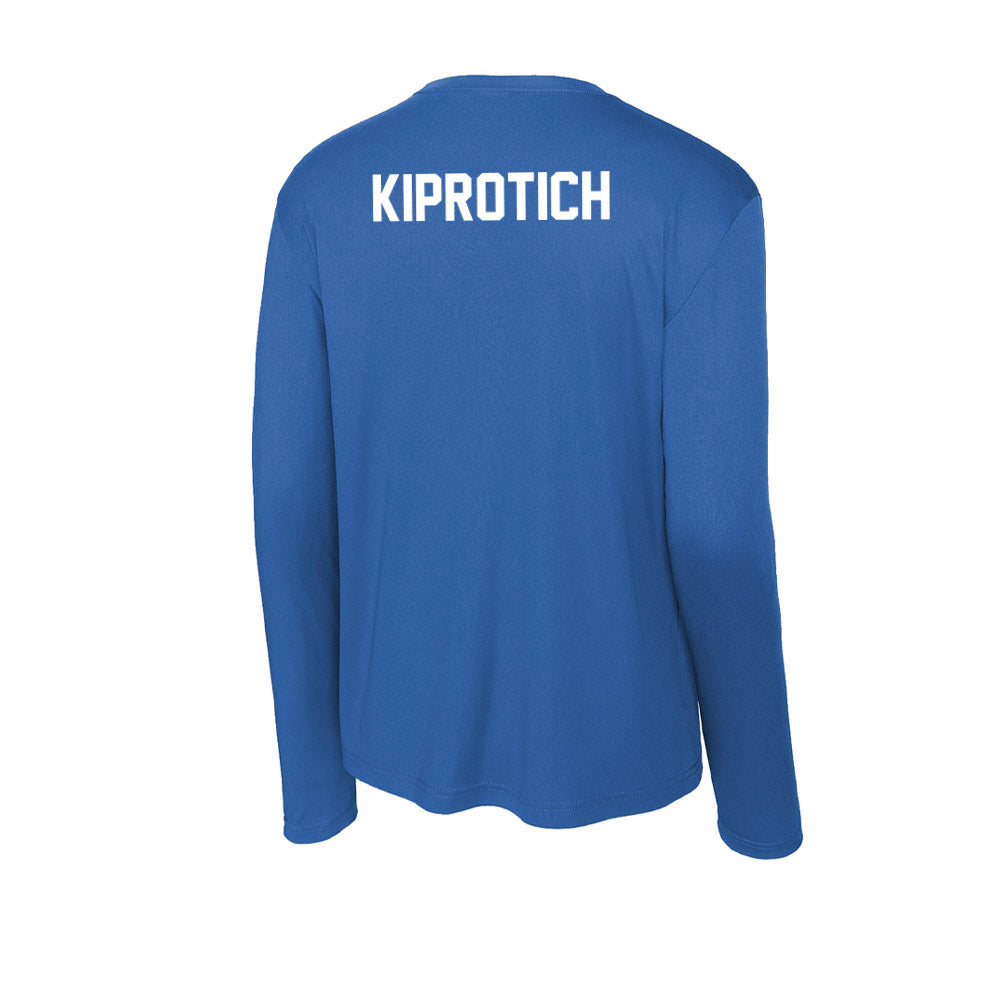 Boise State - NCAA Men's Track & Field : Brian Kiprotich - Activewear Long Sleeve T-Shirt-1