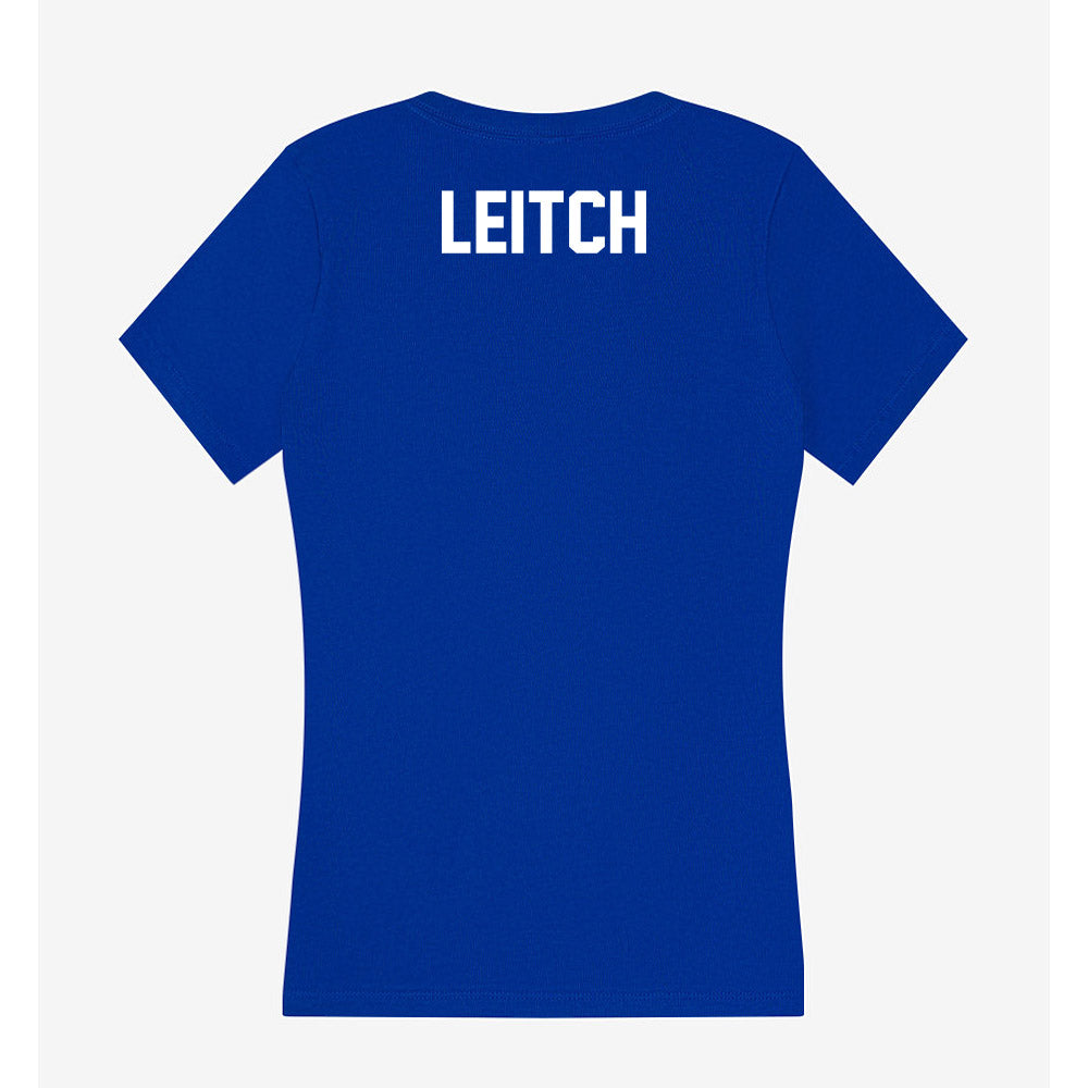 Boise State - NCAA Women's Gymnastics : Sydney Leitch - Women's V-Neck T-Shirt-1