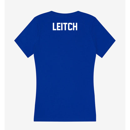Boise State - NCAA Women's Gymnastics : Sydney Leitch - Women's V-Neck T-Shirt-1