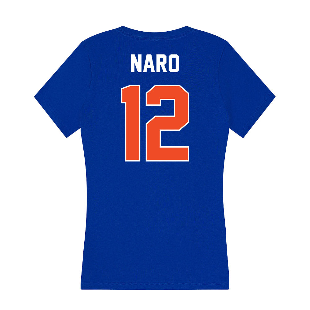 Boise State - NCAA Women's Basketball : Mary Kay Naro - Women's V-Neck T-Shirt-1