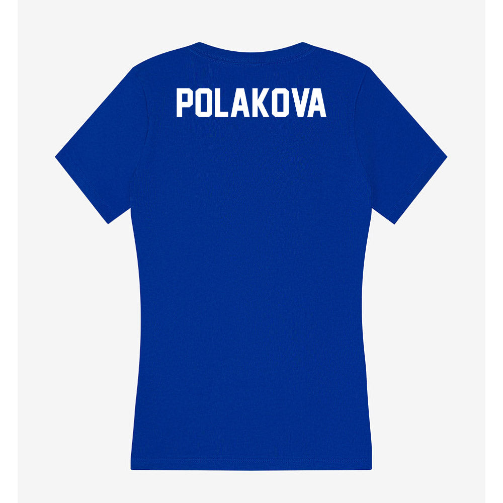 Boise State - NCAA Women's Tennis : Tereza Polakova - Women's V-Neck T-Shirt-1