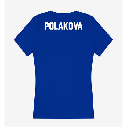 Boise State - NCAA Women's Tennis : Tereza Polakova - Women's V-Neck T-Shirt-1