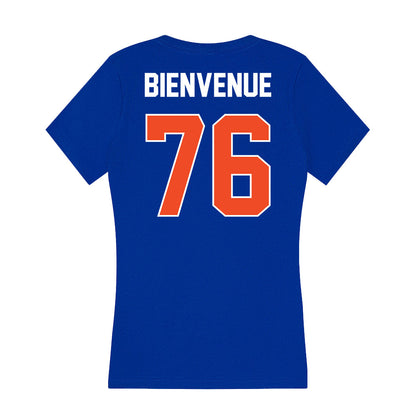 Boise State - NCAA Football : Greg Bienvenue - Women's V-Neck T-Shirt-1