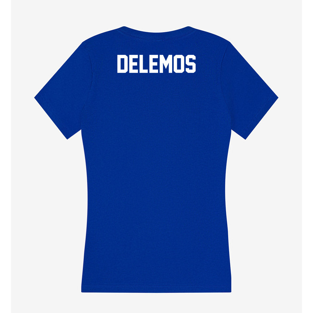 Boise State - NCAA Women's Track & Field : Kenna DeLemos - Women's V-Neck T-Shirt-1