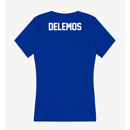 Boise State - NCAA Women's Track & Field : Kenna DeLemos - Women's V-Neck T-Shirt-1