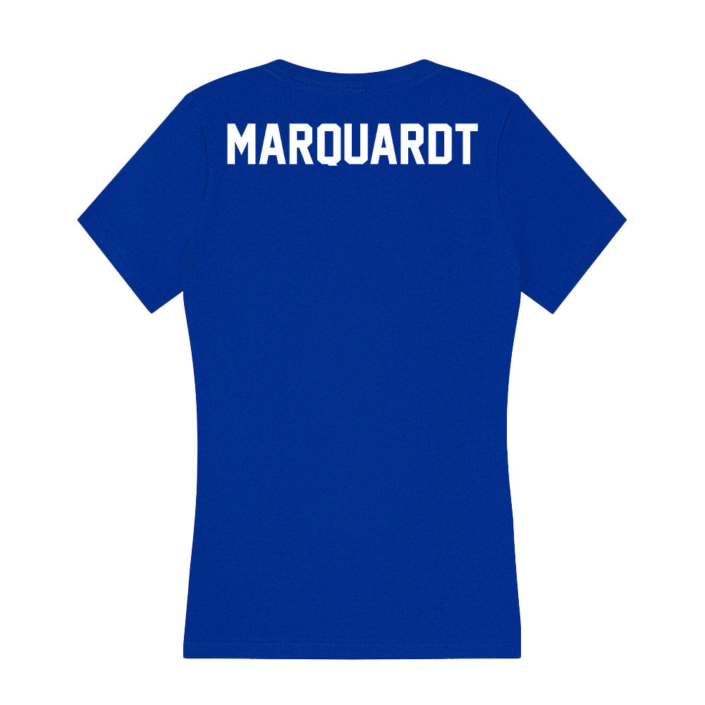 Boise State - NCAA Women's Track & Field : Macy Marquardt - Women's V-Neck T-Shirt-1