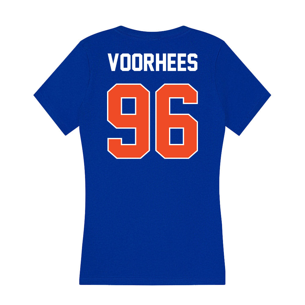 Boise State - NCAA Football : Luke Voorhees - Women's V-Neck T-Shirt-1