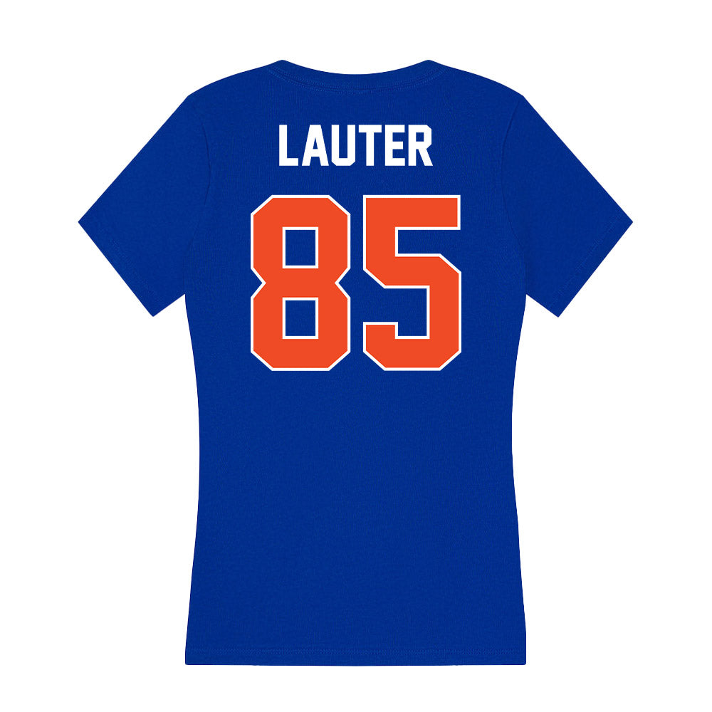 Boise State - NCAA Football : Matt Lauter - Women's V-Neck T-Shirt-1