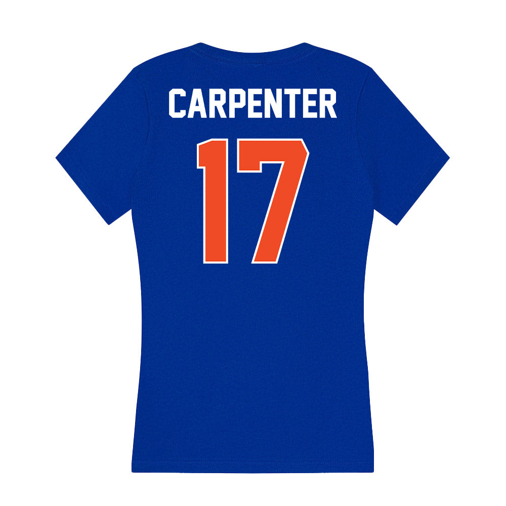 Boise State - NCAA Women's Volleyball : Kayleigh Carpenter - Women's V-Neck T-Shirt-1