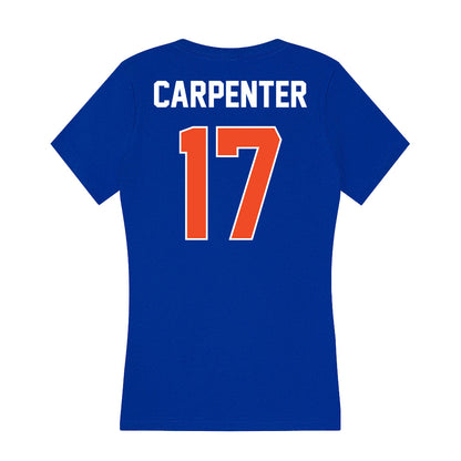 Boise State - NCAA Women's Volleyball : Kayleigh Carpenter - Women's V-Neck T-Shirt-1