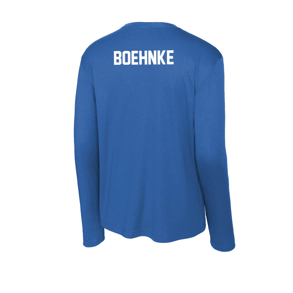 Boise State - NCAA Women's Track & Field : Bianca Boehnke - Activewear Long Sleeve T-Shirt-1