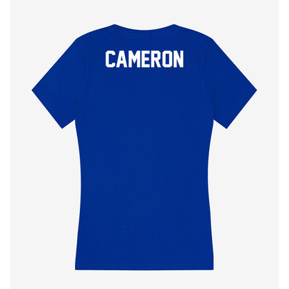 Boise State - NCAA Men's Track & Field : Cobe Cameron - Women's V-Neck T-Shirt-1