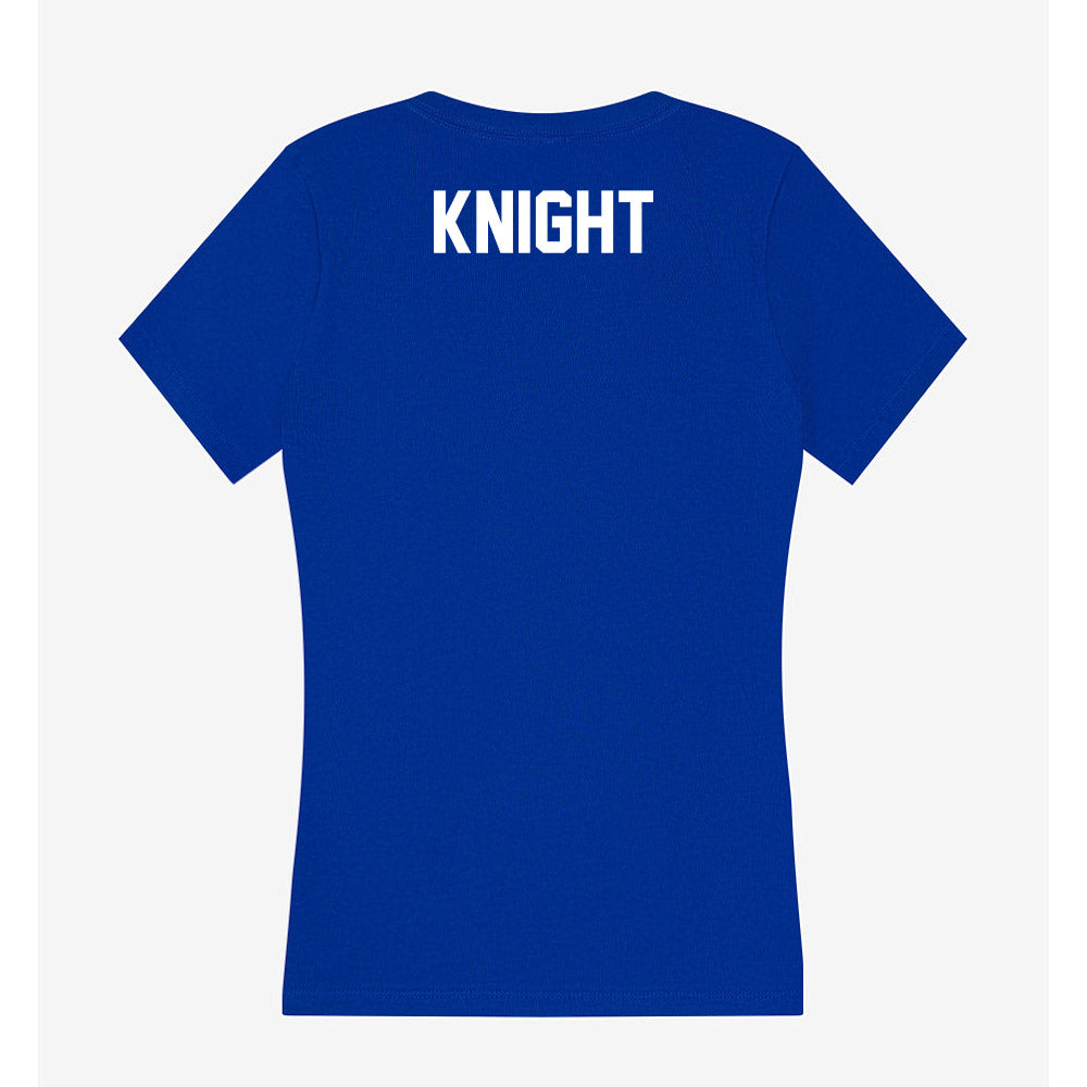 Boise State - NCAA Men's Golf : Gavyn Knight - Women's V-Neck T-Shirt-1