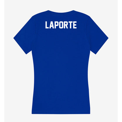 Boise State - NCAA Women's Track & Field : Lily LaPorte - Women's V-Neck T-Shirt-1