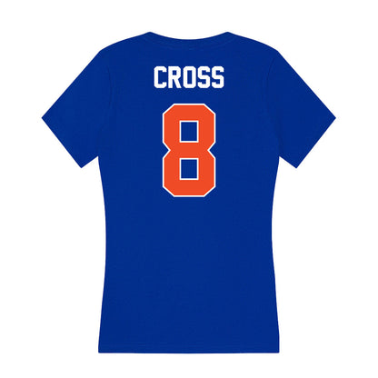 Boise State - NCAA Women's Soccer : Carly Cross - Women's V-Neck T-Shirt-1