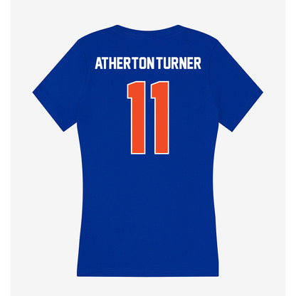 Boise State - NCAA Women's Soccer : Ella Atherton-Turner - Women's V-Neck T-Shirt-1
