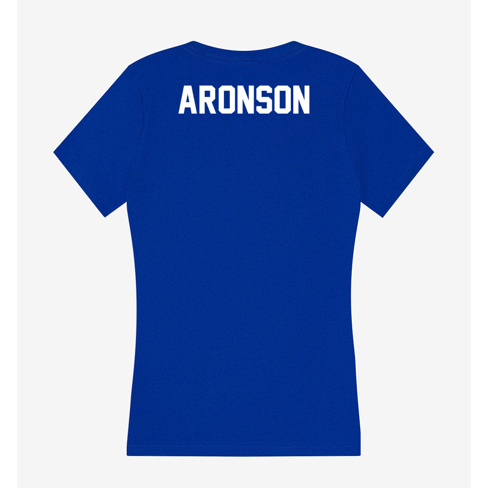 Boise State - NCAA Men's Tennis : Stewart Aronson - Women's V-Neck T-Shirt-1