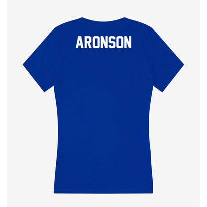 Boise State - NCAA Men's Tennis : Stewart Aronson - Women's V-Neck T-Shirt-1