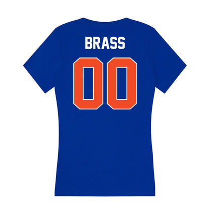 Boise State - NCAA Women's Soccer : Jazmyn Brass - Women's V-Neck T-Shirt-1