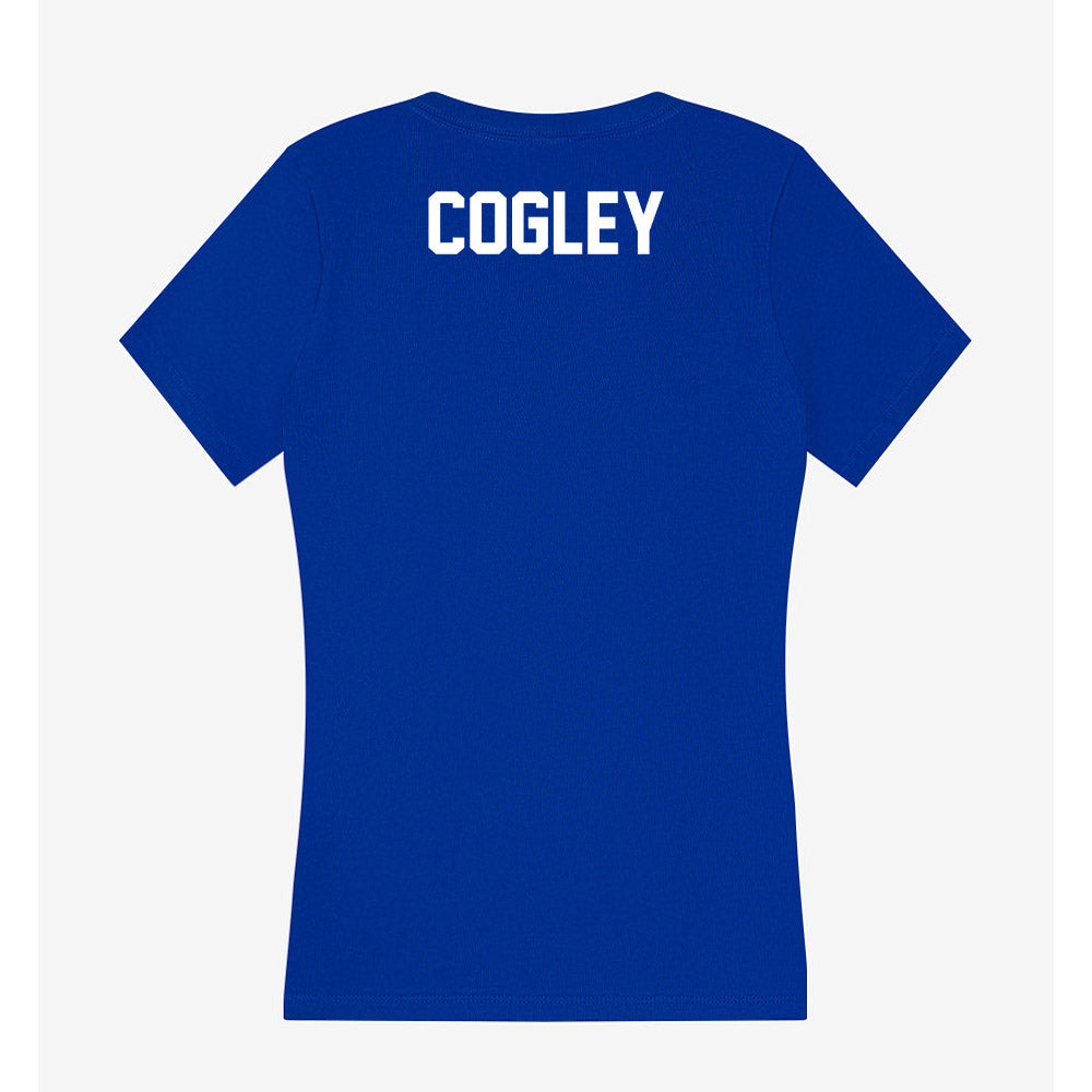Boise State - NCAA Men's Track & Field : Trevor Cogley - Women's V-Neck T-Shirt-1