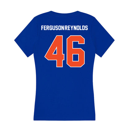 Boise State - NCAA Football : James Ferguson-Reynolds - Women's V-Neck T-Shirt-1