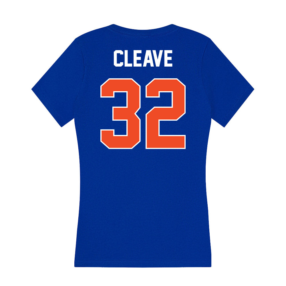 Boise State - NCAA Football : Bryce Cleave - Women's V-Neck T-Shirt-1