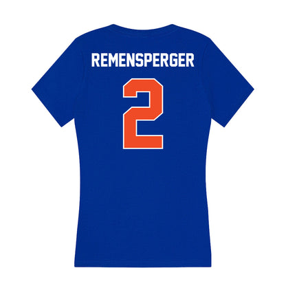 Boise State - NCAA Women's Volleyball : Kierstin Remensperger - Women's V-Neck T-Shirt-1