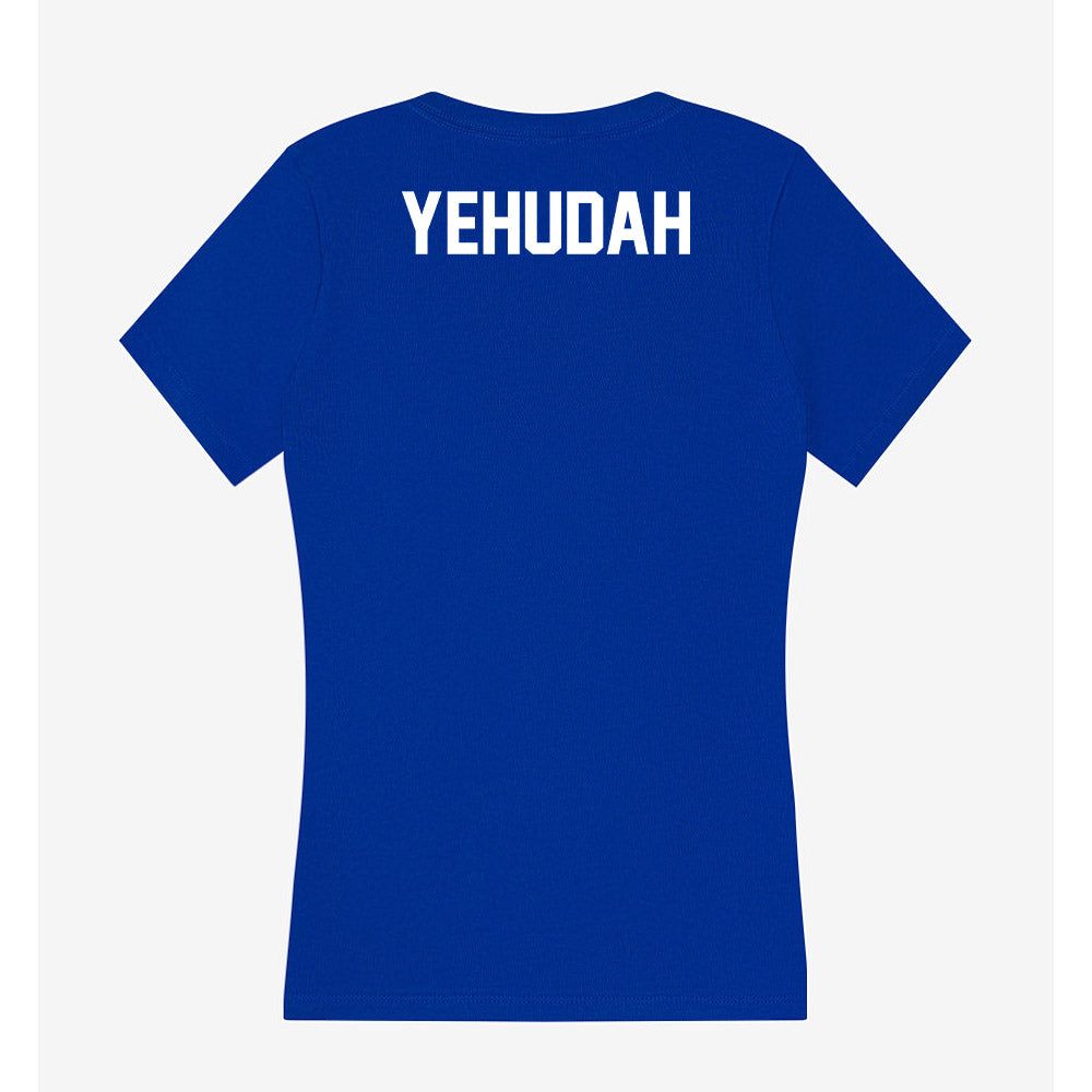 Boise State - NCAA Women's Gymnastics : Nesia Bat Yehudah - Women's V-Neck T-Shirt-1