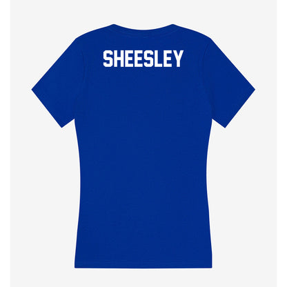 Boise State - NCAA Men's Track & Field : Jack Sheesley - Women's V-Neck T-Shirt-1
