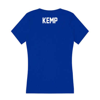 Boise State - NCAA Women's Gymnastics : Bridget Kemp - Women's V-Neck T-Shirt-1