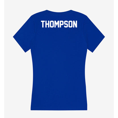 Boise State - NCAA Men's Track & Field : Alex Thompson - Women's V-Neck T-Shirt-1