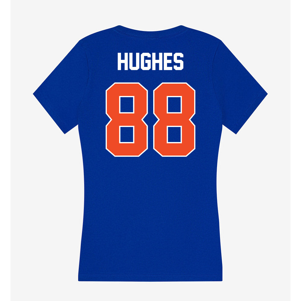 Boise State - NCAA Softball : Chloe Hughes - Women's V-Neck T-Shirt-1