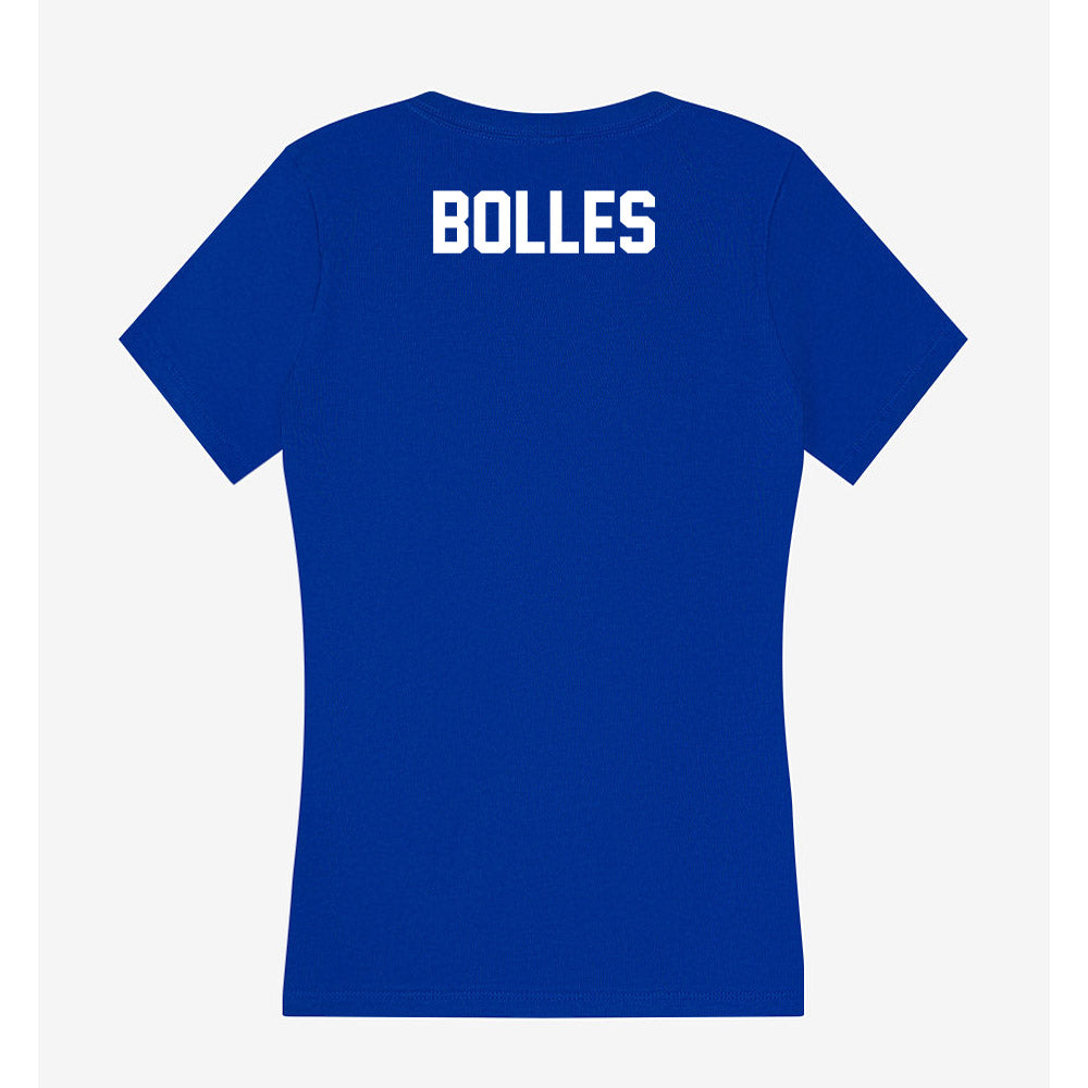 Boise State - NCAA Women's Track & Field : Eloise Bolles - Women's V-Neck T-Shirt-1
