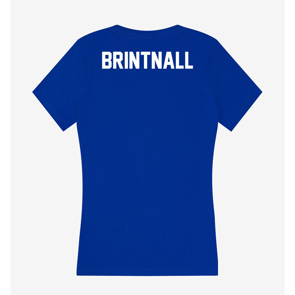 Boise State - NCAA Women's Track & Field : Campbell Brintnall - Women's V-Neck T-Shirt-1