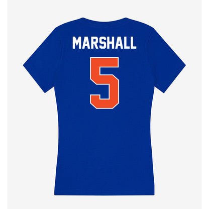 Boise State - NCAA Football : Chris Marshall - Women's V-Neck T-Shirt-1
