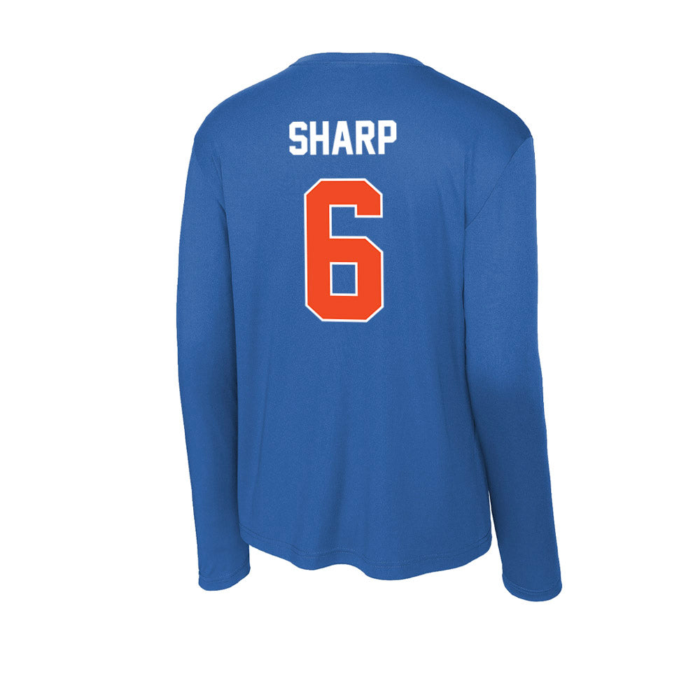 Boise State - NCAA Women's Basketball : Milly Sharp - Activewear Long Sleeve T-Shirt