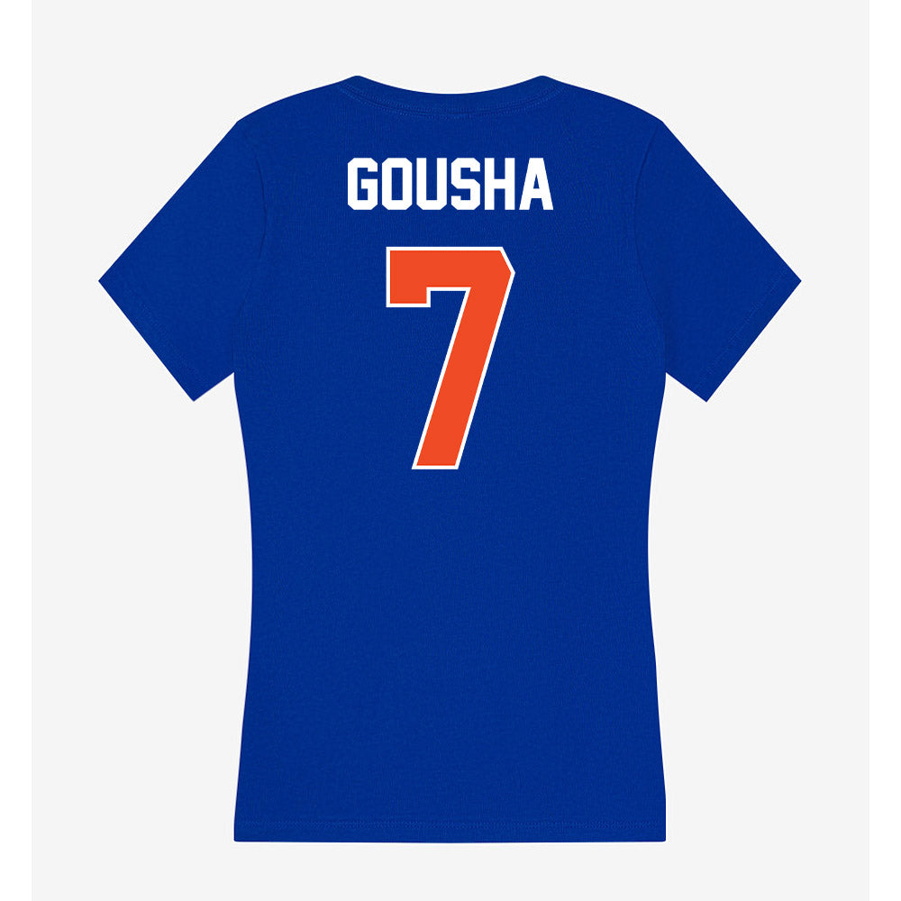 Boise State - NCAA Softball : Keely Gousha - Women's V-Neck T-Shirt-1