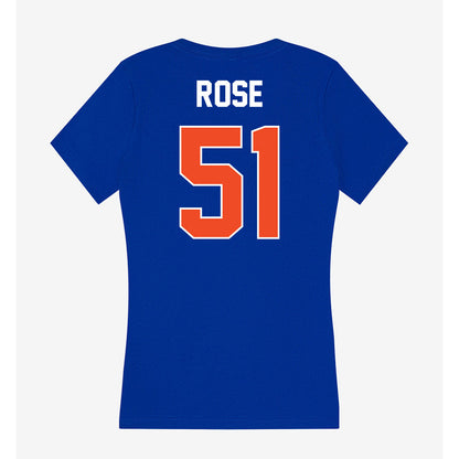 Boise State - NCAA Softball : Julianne Rose - Women's V-Neck T-Shirt-1