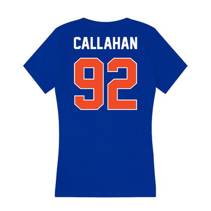 Boise State - NCAA Football : Michael Callahan - Women's V-Neck T-Shirt-1