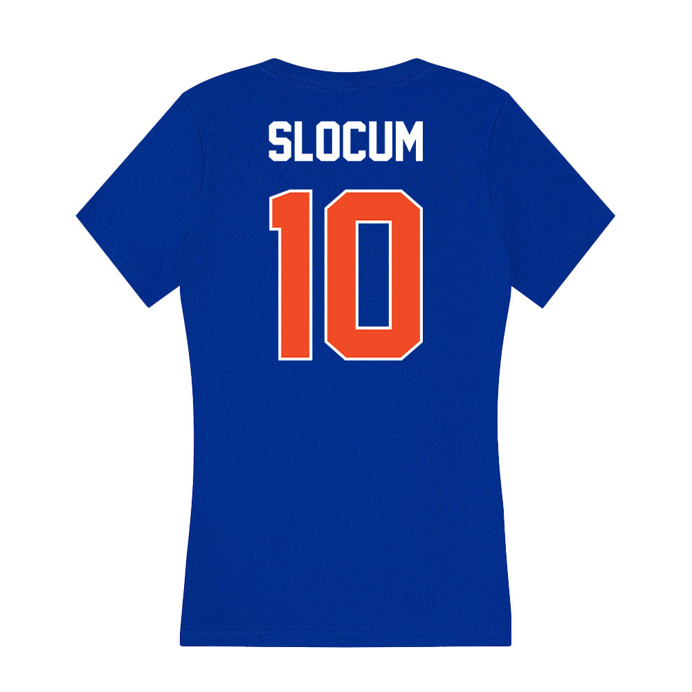 Boise State - NCAA Women's Soccer : Kaitlyn Slocum - Women's V-Neck T-Shirt-1