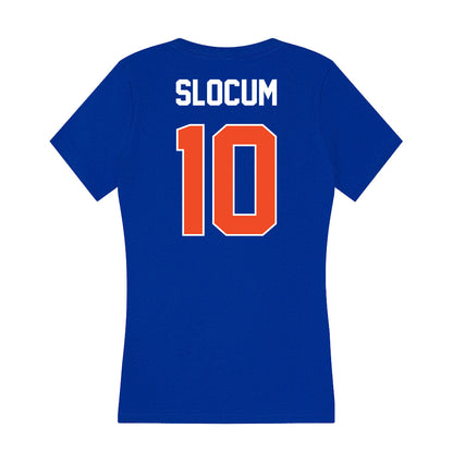 Boise State - NCAA Women's Soccer : Kaitlyn Slocum - Women's V-Neck T-Shirt-1